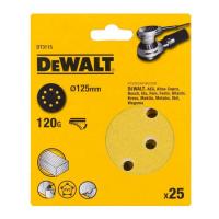 Набор шлифкругов DeWALT DT3115 120G ø125mm (25 шт.)