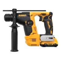 Перфоратор аккумуляторный DeWALT DCH072L2 XR 12V Subcompact SDS-Plus