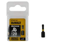Биты DeWALT DT7381T IMPACT Torsion ударные Tx20 25mm (5 шт)