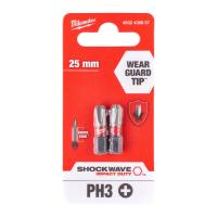 Бита Milwaukee 4932430857 Shockwave PH3 (2 шт.)