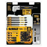 Насадка угловая DeWALT DWAFT30SETRA IMPACT FlexTorq с набором бит (30 шт.)