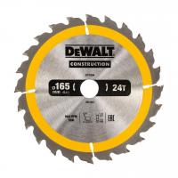 Диск пильный DeWALT DT1934 ø165mm по дереву с гвоздями
