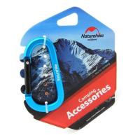 Карабин Naturehike NH15A001-H D-Type 8cm голубой