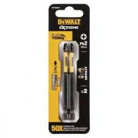 Биты DeWALT DT70567T EXTREME FlexTorq Ph2 89mm (2 шт)