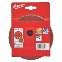 Шлифлист Milwaukee 4932367740 125mm Р40 (5 шт)