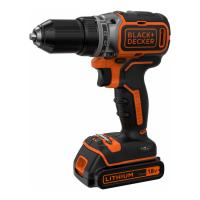 Дрель-шуруповерт BLACK+DECKER BL186KB