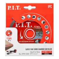 Алмазный диск P.I.T. ACTW02-T125 Ø125 мм для болгарки по бетону