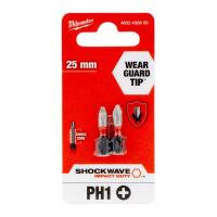 Бита Milwaukee 4932430850 Shockwave PH1 (2 шт.)