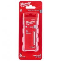 Лезвия сегментированные Milwaukee 4932480106 9 мм (10 шт)