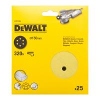 Набор шлифкругов DeWALT DT3138 150mm 320G (25 шт.)
