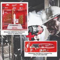 Промо набор Milwaukee 48894760 Shockwave Red Hex