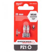 Бита Milwaukee 4932430860 Shockwave PZ1 (2 шт.)