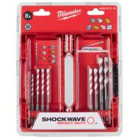 Набор сверл Milwaukee 4932471112 Shockwave Multimaterial (8 шт.)