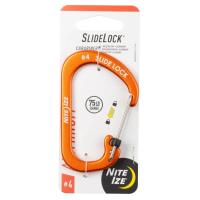 Карабин Nite Ize S-Biner Aluminum SideLock #4 Orange