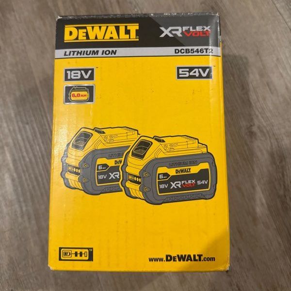 Набор DeWALT DCB546T2 FlexVolt