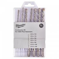 Набор буров Milwaukee 4932471244 Contractor 2C SDS-Plus