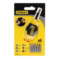 Отвертка Stanley Multibit Stubby, 0-66-357