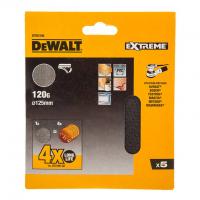 Шлифовальная сетка DeWALT DTM3105 120G 125mm (5 шт.)