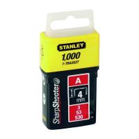 Скобы Stanley 1-TRA202T Light Duty 4mm