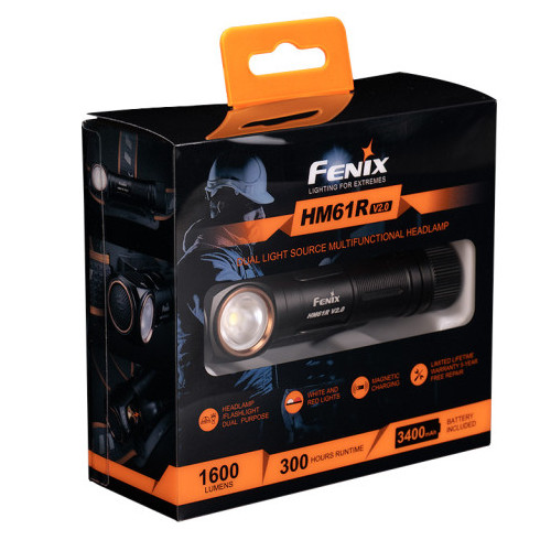Фонарь Fenix HM61R V2.0 Luminus SST-40