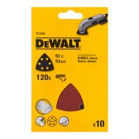 Набор шлифлистов DeWALT DT3093 120G (10 шт.)