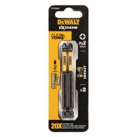 Биты DeWALT DT70566T EXTREME FlexTorq Pz2 89mm (2 шт)