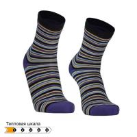 Носки мембранные DexShell DS653 STRIPE Ultraflex Bamboo