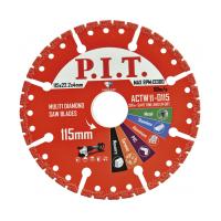 Алмазный диск P.I.T. ACTW11-0115 Ø115 мм по металлу, PVC и керамике
