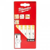 Пилка для лобзика Milwaukee 4932373083 T101AIF по ламинату (5 шт.)