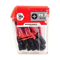 Бита Milwaukee 4932430855 PH2 SHOCKWAVE (10 шт.)
