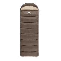 Спальный мешок Naturehike U Series Двойной хлопок осень-зима коричневый U250S, 6927595769294