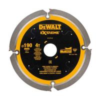Диск пильный DeWALT DT1472 Extreme ø190mm 4T PCD
