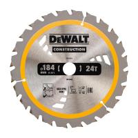 Диск пильный DeWALT DT1951 ø184mm по дереву с гвоздями