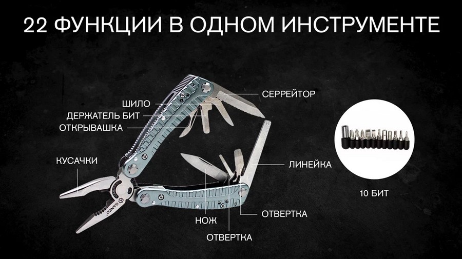 Мультитул Ganzo G105 Мультитул Ganzo G105