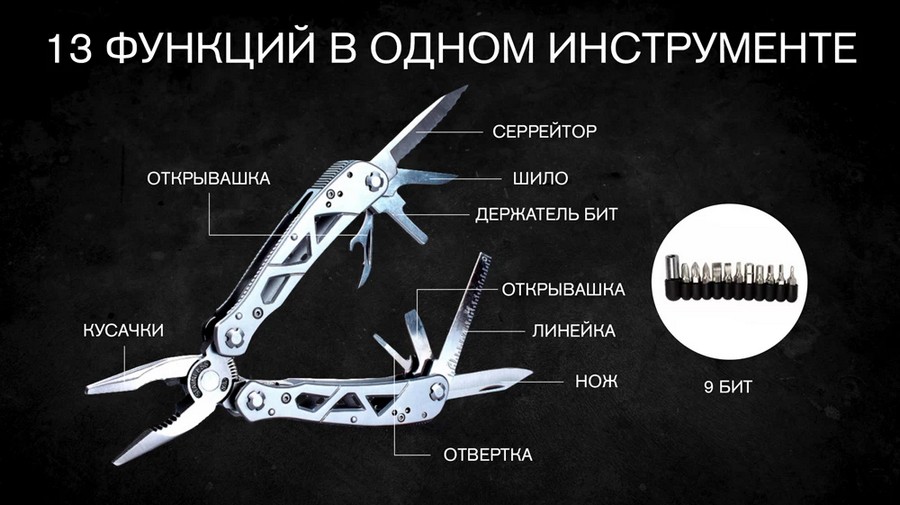 Мультитул Ganzo G112 Мультитул Ganzo G112
